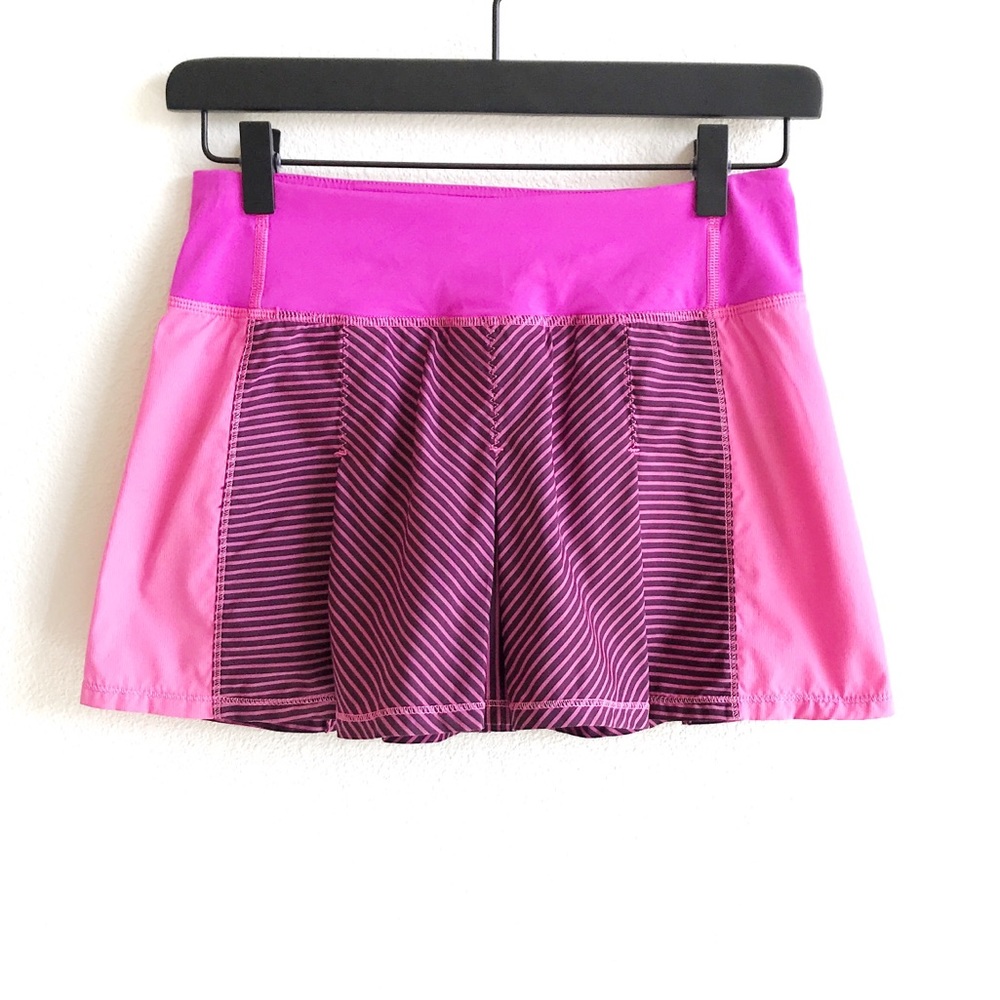 SOLD Lululemon Fast Cat Skirt Hyper Raspberry - Picture 2 of 8
